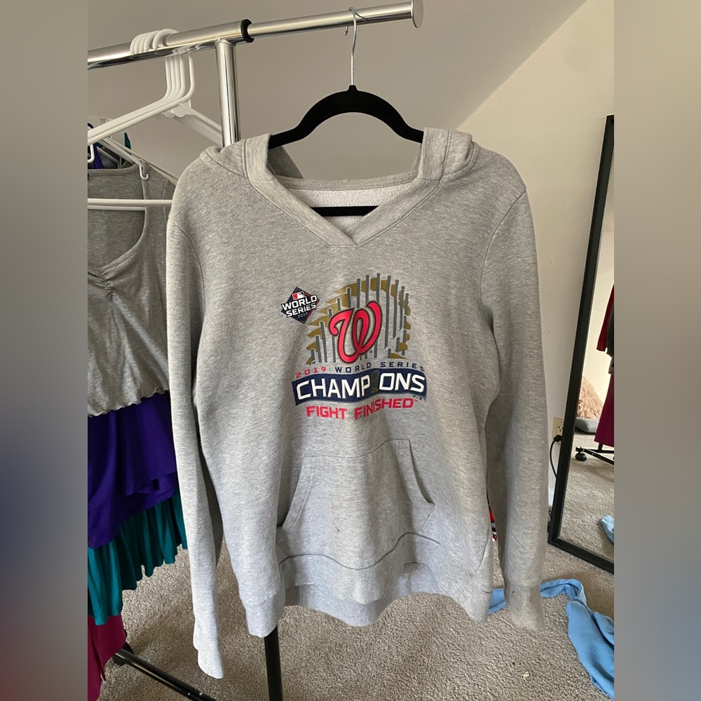 Washington Nationals World Series Women’s Sweatshirt